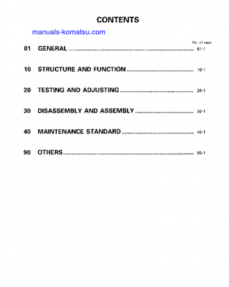 WA300L-3(JPN) S/N 53001-UP Shop (repair) manual (English)