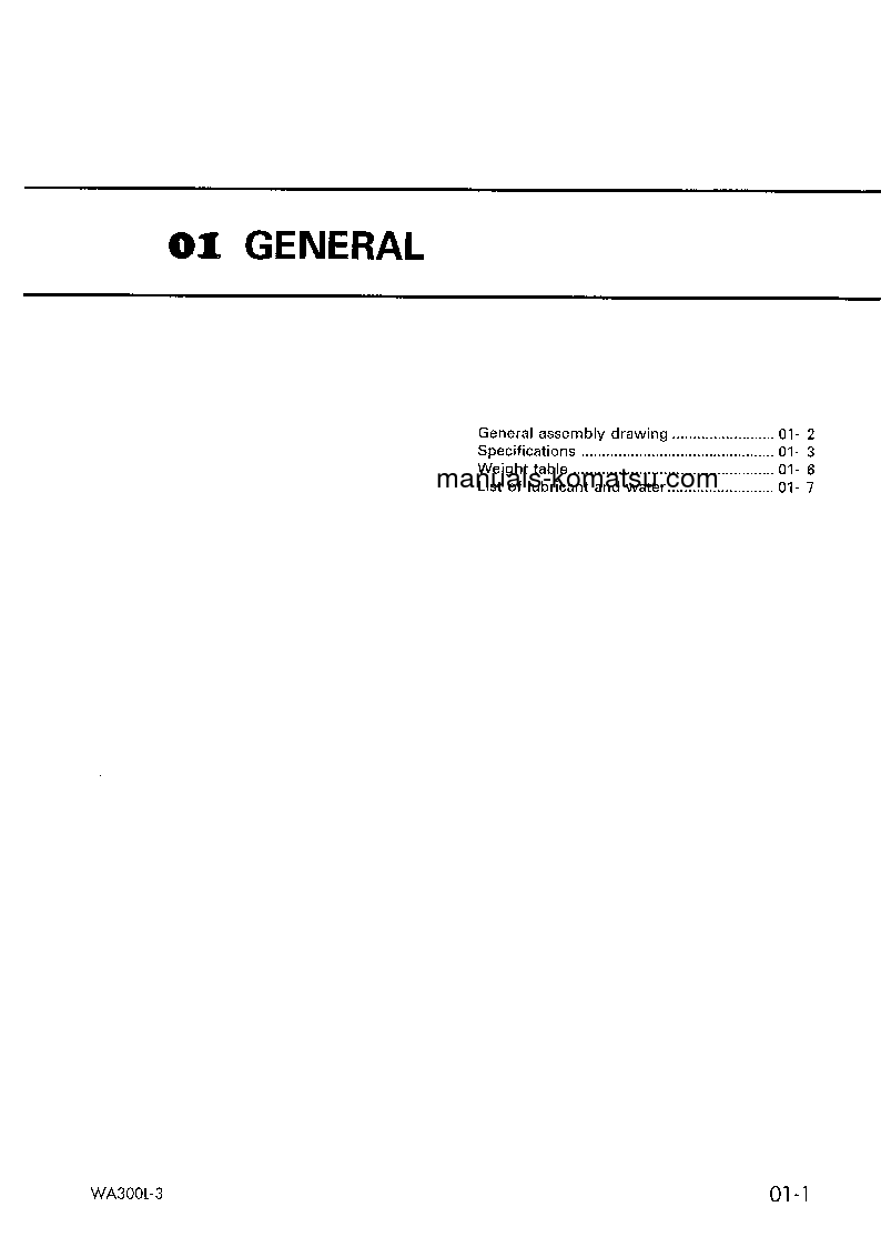 Protected: WA300L-3(JPN) S/N 53001-UP Shop (repair) manual (English)