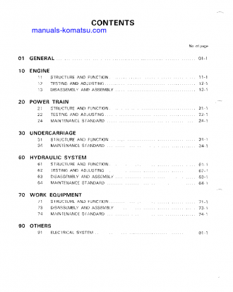 D155C-1(JPN) S/N 15001-31585 Shop (repair) manual (English)