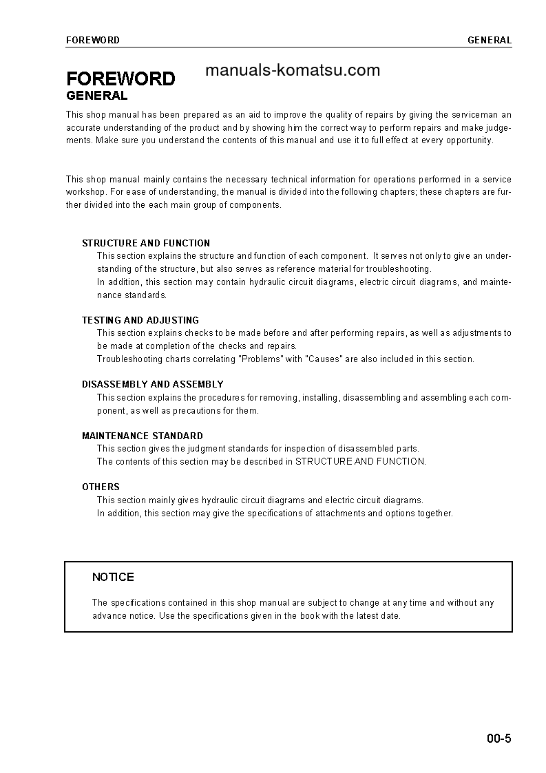 Protected: WA50-3(JPN)-FOR N. AMERICA S/N 21450-UP Shop (repair) manual (English)