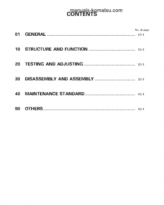 WA1200-3(JPN) S/N 50001-UP Shop (repair) manual (English)