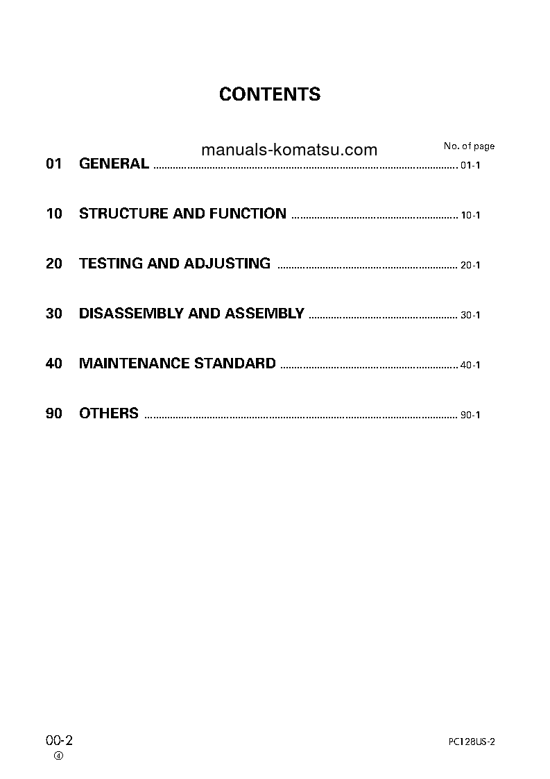 Protected: PC138USLC-2(JPN) S/N 1001-UP Shop (repair) manual (English)