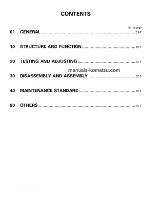 D155A-2(JPN)-EMISSION ENG S/N 57001-UP Shop (repair) manual (English)
