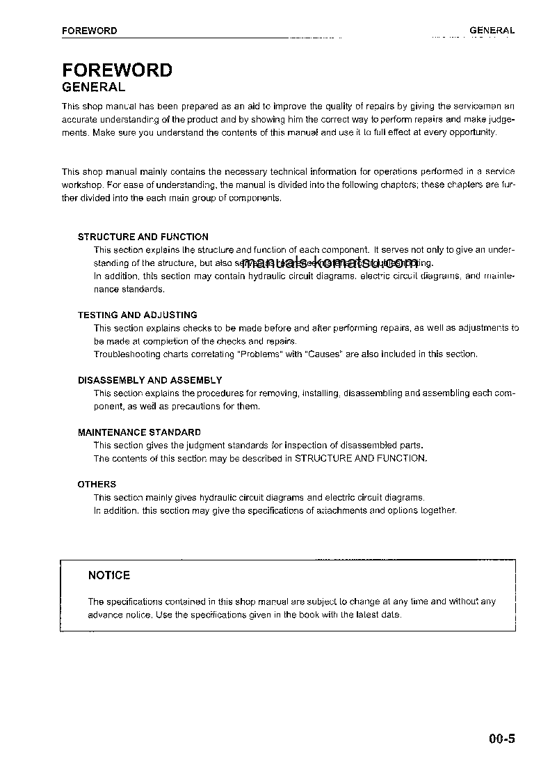 Protected: MX15(JPN) S/N 4001-UP Shop (repair) manual (English)