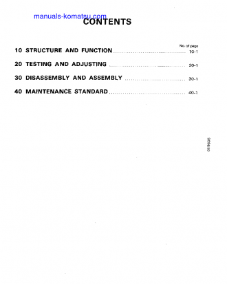 D355A-5(JPN) S/N 12622-UP Shop (repair) manual (English)