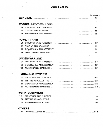 D355C-3(JPN) S/N 5416-UP Shop (repair) manual (English)