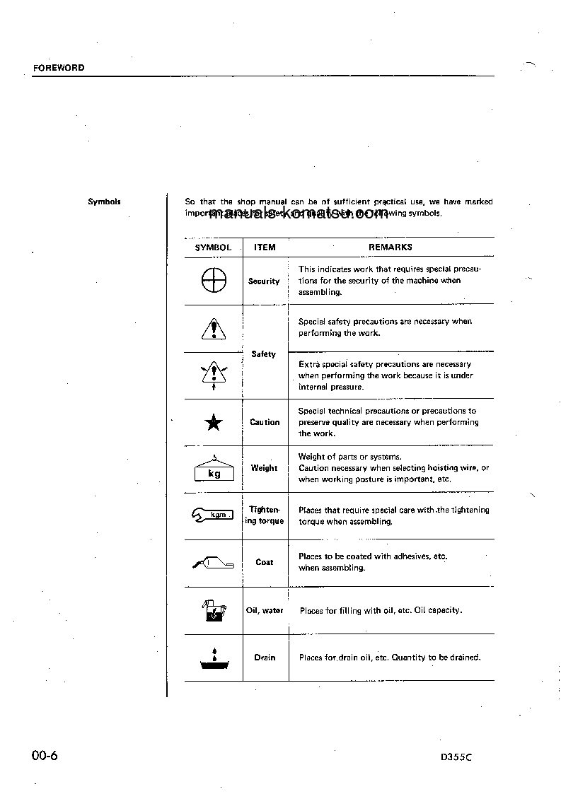Protected: D355C-3(JPN) S/N 5416-UP Shop (repair) manual (English)