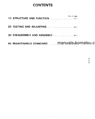 PC60L-6(JPN) S/N 8001-UP Shop (repair) manual (English)