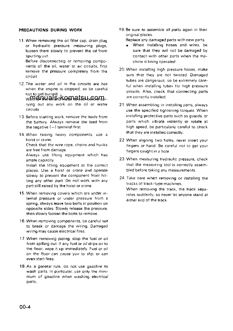 Protected: PC120-5(JPN) S/N 30001-UP Shop (repair) manual (English)