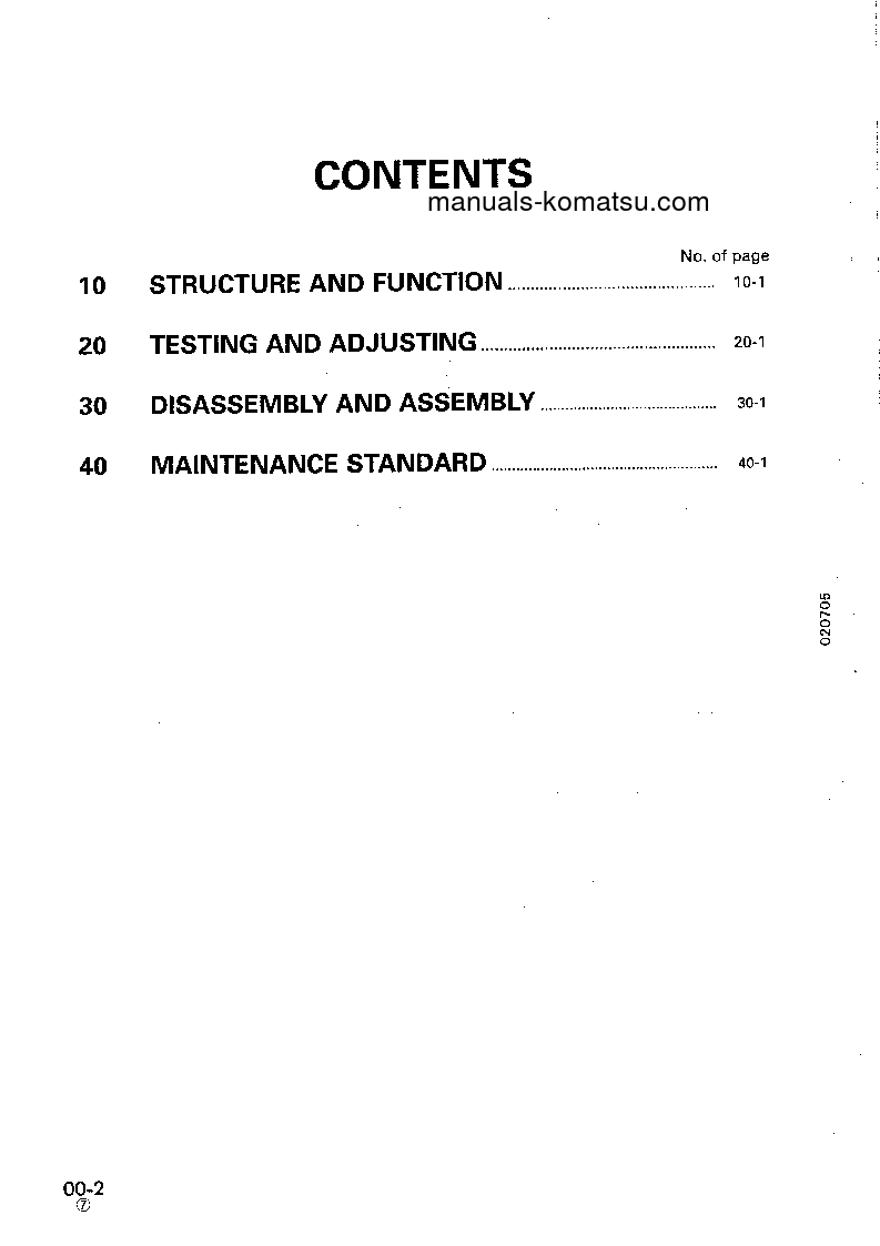 Protected: PC400LC-5(JPN)-MIGHTY S/N 20603-UP Shop (repair) manual (English)