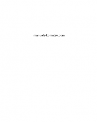 PC300LC-3(GBR) S/N K10001-UP Shop (repair) manual (English)