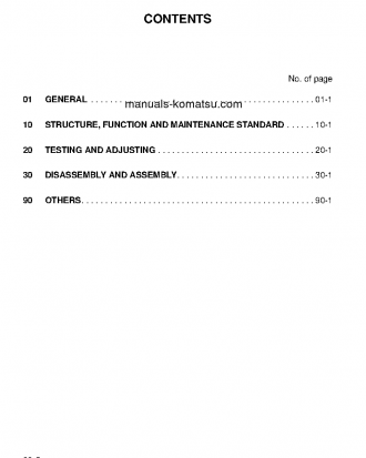 GD655-3(JPN)-FOR N. AMERICA S/N 50001-UP Shop (repair) manual (English)