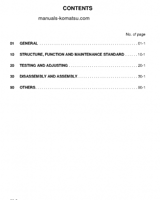 GD555-3(BRA)-C S/N B15001-UP Shop (repair) manual (English)