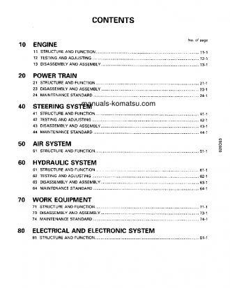 PW100-3(JPN) S/N 1890-UP Shop (repair) manual (English)