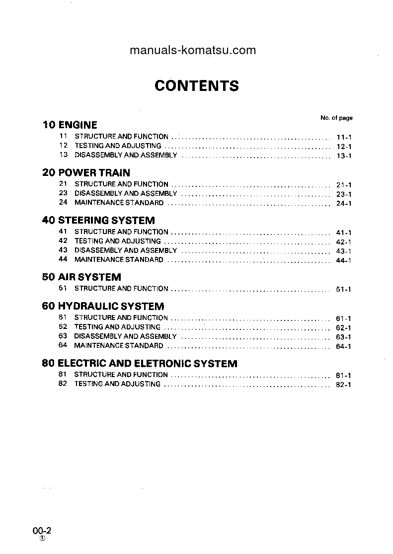 Protected: PW210-1(JPN) S/N 10001-UP Shop (repair) manual (English)