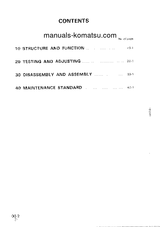 Protected: PW05-1(JPN) S/N 1001-UP Shop (repair) manual (English)