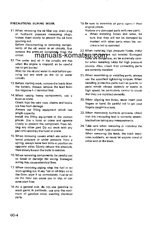 Protected: PC07-1(JPN) S/N 10001-UP Shop (repair) manual (English)