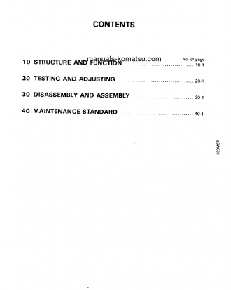 PC05-7(JPN) S/N 8001-UP Shop (repair) manual (English)