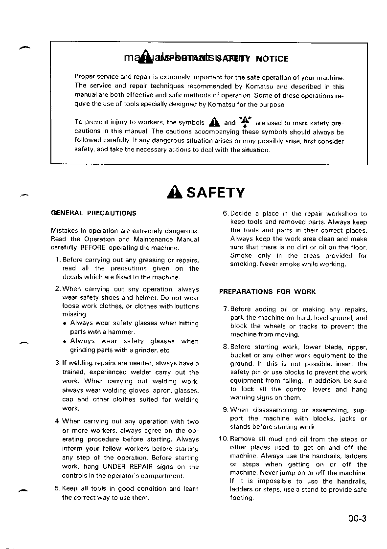 Protected: PC05-7(JPN) S/N 8001-UP Shop (repair) manual (English)