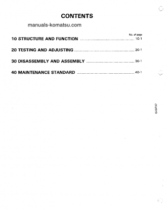 PC10-7(JPN) S/N 25001-UP Shop (repair) manual (English)
