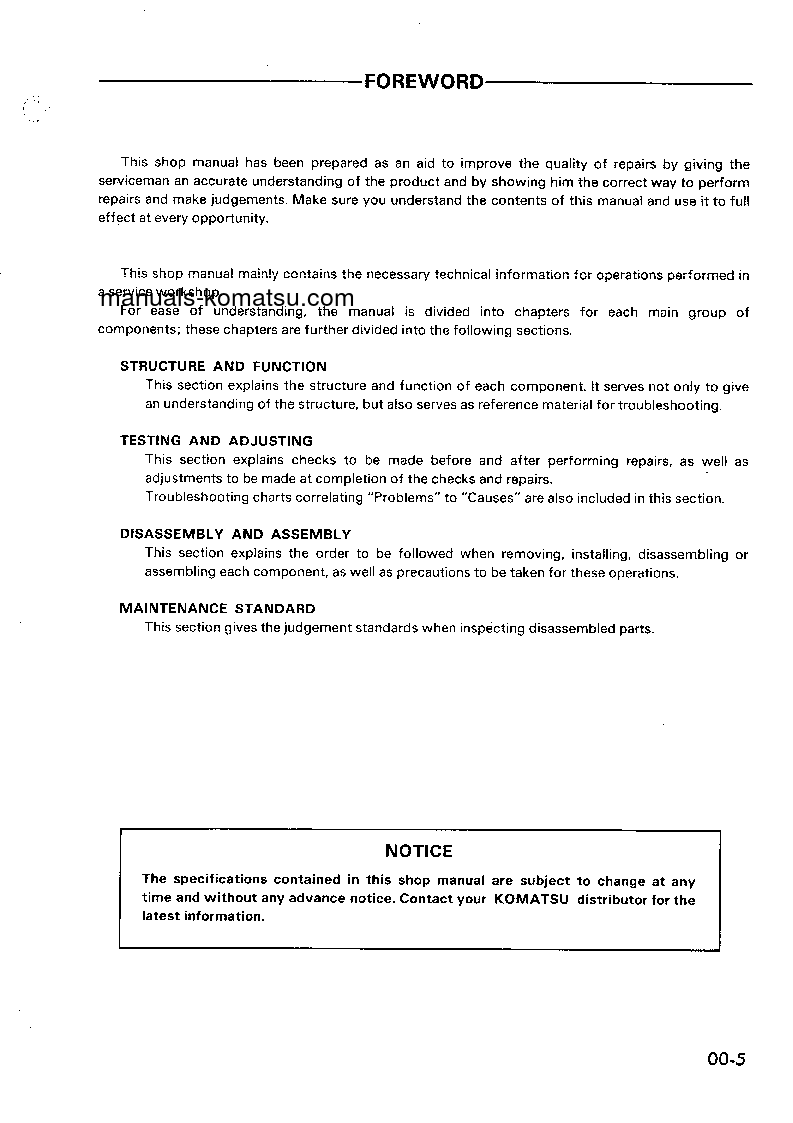 Protected: PC10-7(JPN) S/N 25001-UP Shop (repair) manual (English)