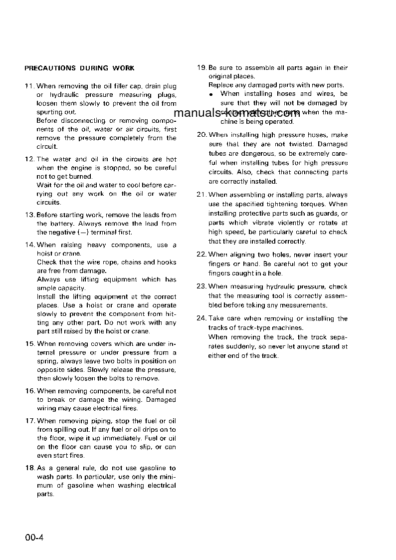 Protected: PC03-1(JPN) S/N 1001-UP Shop (repair) manual (English)