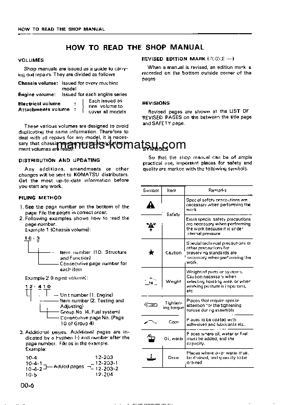 Protected: PC28UU-1(JPN) S/N 1001-UP Shop (repair) manual (English)