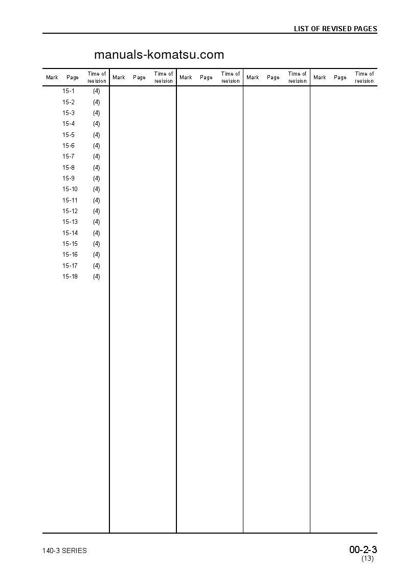 Protected: SA6D140E-3(JPN) S/N 5680-UP Shop (repair) manual (English)