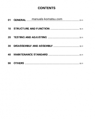 WD600-3(JPN) S/N 50001-UP Shop (repair) manual (English)