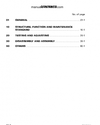 PC228US-3(JPN) S/N 20001-30000 Shop (repair) manual (English)