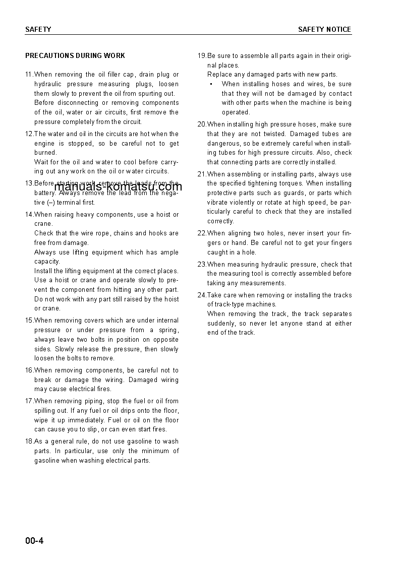 Protected: D155A-5(JPN) S/N 65001-UP Shop (repair) manual (English)