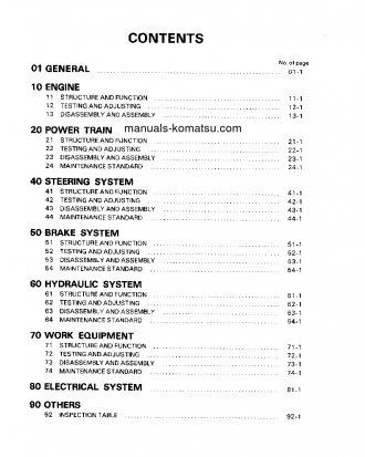 GD705A-4(JPN) S/N 21001-UP Shop (repair) manual (English)