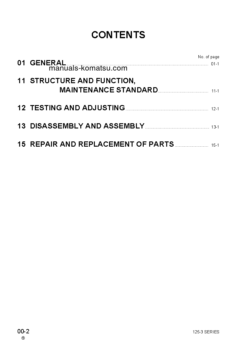 Protected: 125-3 SERIES(JPN) Shop (repair) manual (English)