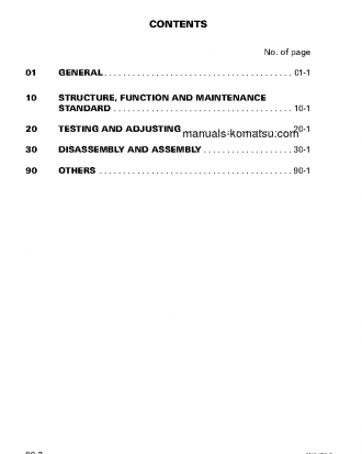 WA480-5(JPN) S/N 80001-UP Shop (repair) manual (English)