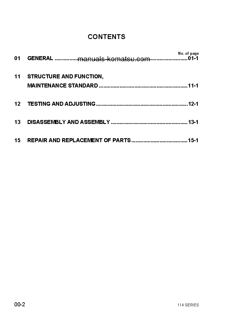 Protected: 114-2 SERIES(JPN) Shop (repair) manual (English)