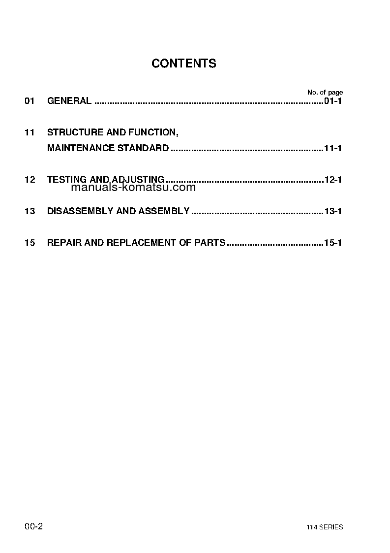 Protected: 6D114E-2(JPN) S/N ALL Shop (repair) manual (English)