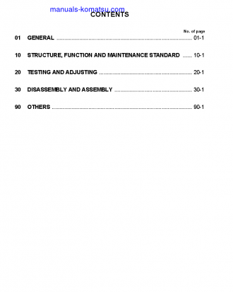 HM300-1(JPN) S/N 1001-UP Shop (repair) manual (English)