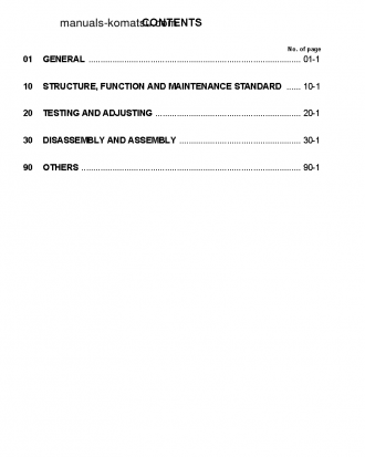 D275AX-5(JPN) S/N 20001-UP Shop (repair) manual (English)