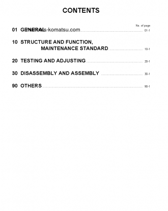 D37PX-21(JPN) S/N 5001-5500 Shop (repair) manual (English)