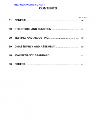 PC600LC-6(JPN)--50C DEGREE FOR CANADA S/N 11064-UP Shop (repair) manual (English)
