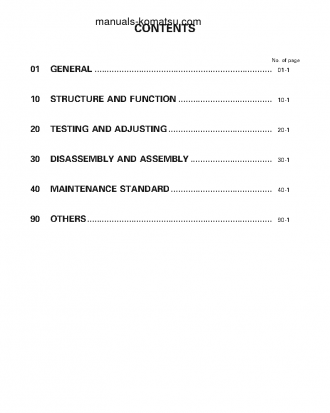 D475A-3(JPN)-PALM CONTROL SYSTEM S/N 10695-10726 Shop (repair) manual (English)