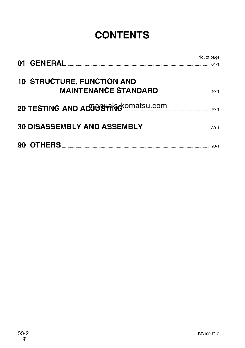 Protected: BR100JG-2(JPN) S/N 1301-UP Shop (repair) manual (English)