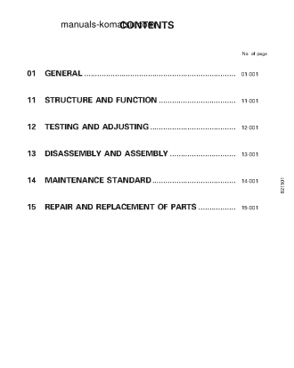 SAA12V140-1(JPN) S/N 10001-UP Shop (repair) manual (English)