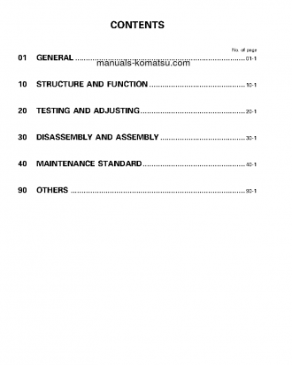 D41P-6(BRA)-BB S/N B40001-UP Shop (repair) manual (English)