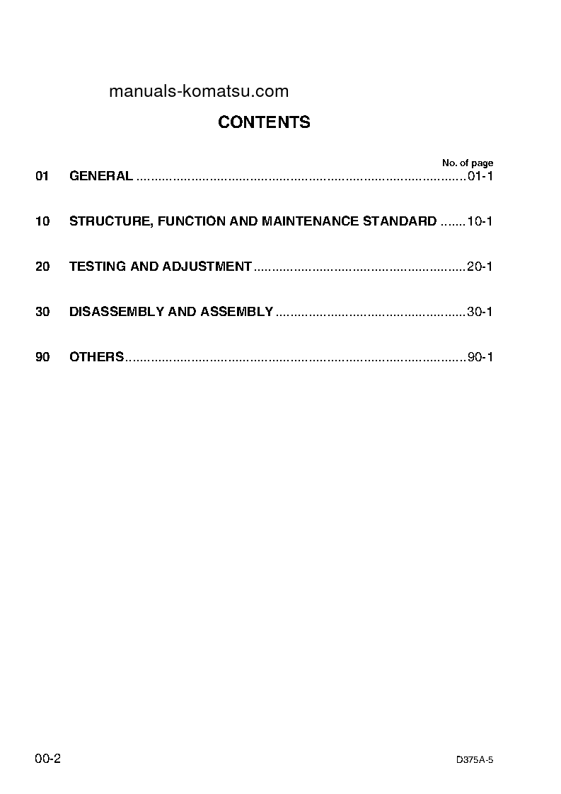 Protected: D375A-5(JPN)-RADIO CONTROL S/N 18001-UP Shop (repair) manual (English)