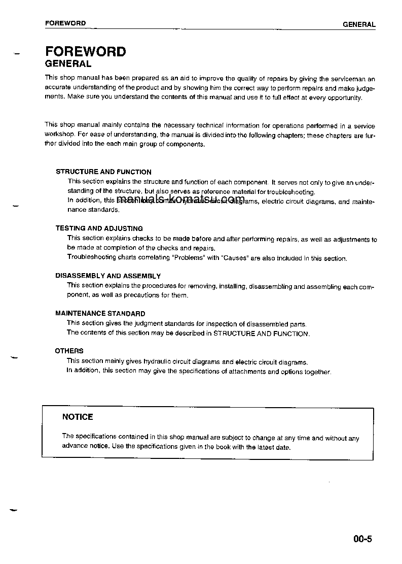 Protected: D475A-3(JPN) S/N 10727-UP Shop (repair) manual (English)