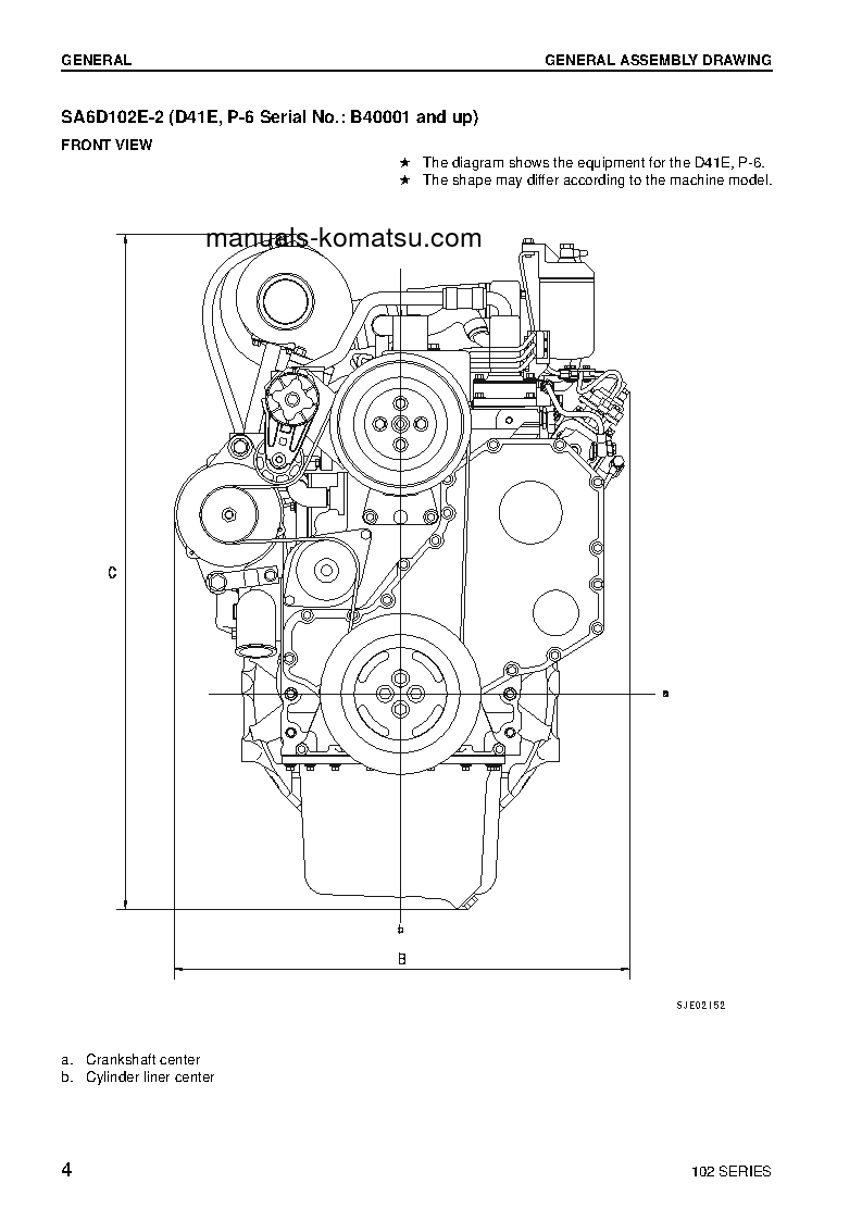 Protected: 102 SERIES(BRA) Shop (repair) manual (English)