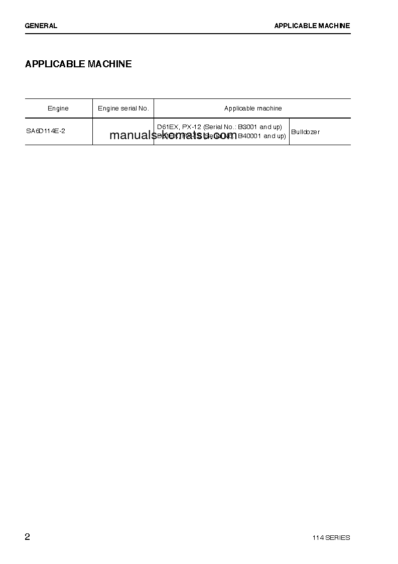 Protected: 114 SERIES(BRA) Shop (repair) manual (Russian)