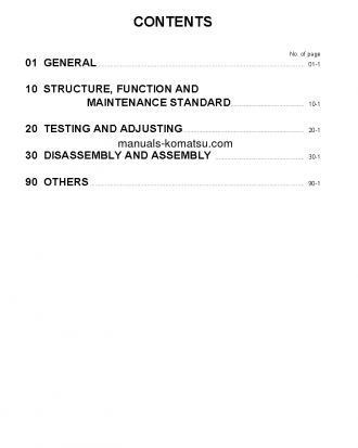 PC600LC-7(JPN) S/N 20001-UP Shop (repair) manual (English)