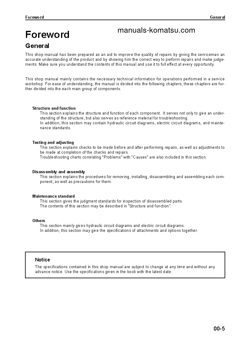 Protected: D155C-1(JPN) S/N 31586-UP Shop (repair) manual (English)